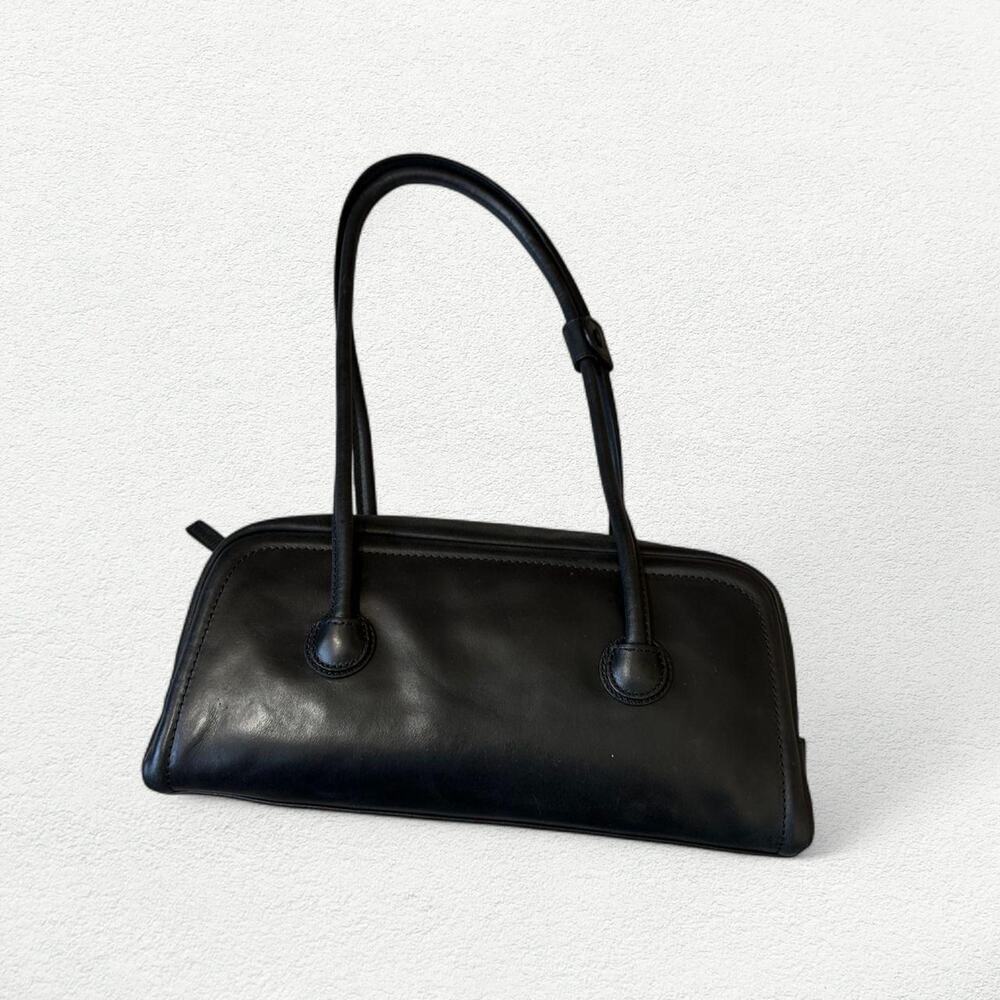 Marge Sherwood Boston EW Shoulder Bag in Black
